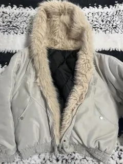 「タイムセール」No2ファーコートグレー