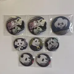 呪術廻戦　パンダ　缶バッジ　8個セット