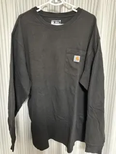 ［即発送］Carhartt ブラック ロングスリーブTシャツ XL