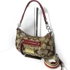 COACHコーチ Y2K Poppy 2wayワンショルダー ハートシグネチャー