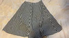 フレアスカート チェック Lサイズ