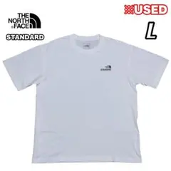 ノースフェイス STANDARD 直営店限定 Tシャツ ホワイト 古着L