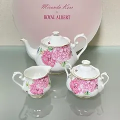 ポーセラーツ ティーセット ローズ柄 金彩 - メルカリ