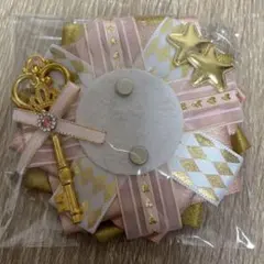 ⑥ アンティーク風痛ロゼット ピンク