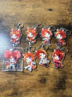 すとぷり　莉犬　アクリルキーホルダー 8個セット