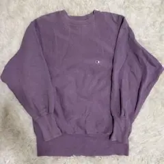【USA製】チャンピオン　リバースウィーブ90s パープル紫 スウェット