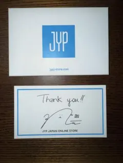 JYP サンキューカード ニナ NiziU