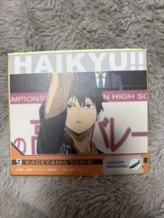ハイキュー!! 影山飛雄 一番くじF賞 色紙