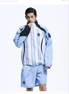 FC Real Bristol ライトブルーナイロンジャケット 希少2xl