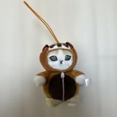 モフサンド　レッサーパンダ　あったかパジャマにゃん　マスコットぬいぐるみのサムネイル