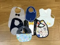 【未着用】赤ちゃん用スタイ7枚セット