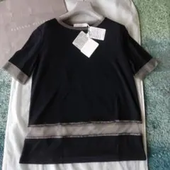 FABIANA FILIPPI チュール付き半袖Tシャツ タグ付き新品未使用品のサムネイル