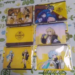 ジョージア モンスト & ゴールデンカムイ ポーチ セット