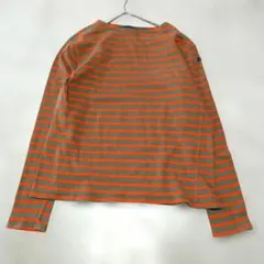 Le minor ルミノア ボーダー柄 ロングTシャツ コットン ２