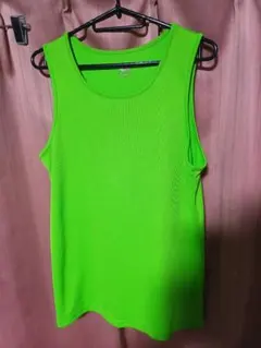 FRUIT OF THE LOOM タンクトップ ライムグリーン Sのサムネイル