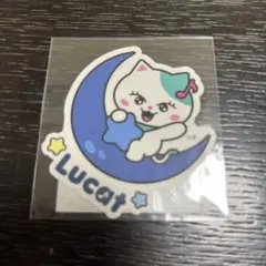 NiziU マユカ ルキャ ダイカットステッカー NIZOO Blue