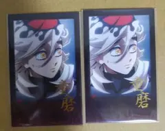 鬼滅の刃 ufotable ダイニング お楽しみくじ チェキ　童磨2枚セット