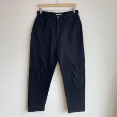 クラシカルエルフ ブラックデニム テーパードパンツ チノパン XL バルーン 黒