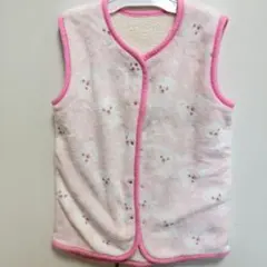 ピンク花柄スリーパー 90-100cm