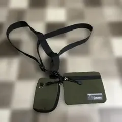 LOGOS DAYS ショルダーバッグ オリーブグリーン　サコッシュ　美品