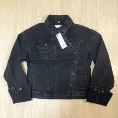 GU rokh デニムジャケット ダークグレー S