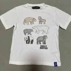 KRIFF MAYER キッズ Tシャツ ホワイト クマ柄のサムネイル