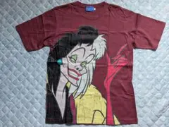 ディズニー ヴィランズ Tシャツ 101匹わんちゃん クルエラ