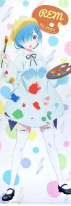 Re:ゼロから始める異世界生活　タペストリー　ローソンコラボ　お絵描き