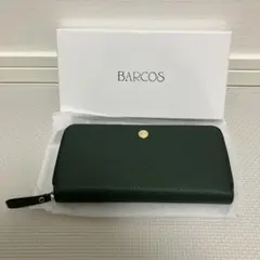 BARCOS 長財布　ダークグリーン