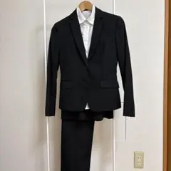 COMME CA ISM ブラックリクルートスーツ M