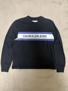CALVIN KLEIN JEANS 黒色トレーナー