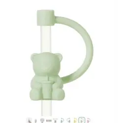 2026ミステリーパックリユーザブルカップ専用ストローキャップベアリスタ 緑