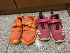 アディダス　スニーカー　キッズシューズ　14cm　15cm