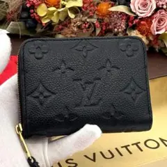 ルイヴィトン アンプラント ジッピーコインパース ブラック 黒 財布 小銭入れ