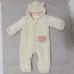 coeur a coeur クマ耳付きロンパース　クーラクール