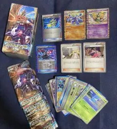 usedポケモンカードBW9「メガロンキャノン」64枚（不揃い）、開いた袋10枚