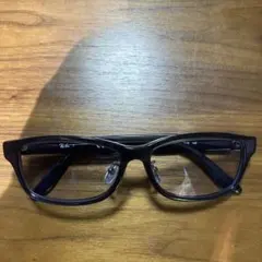 Ray-Ban ブラック メガネ 長方形