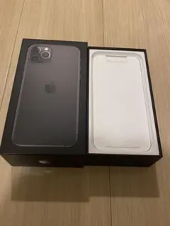 iPhone11pro本体箱　イヤホン　充電器なし