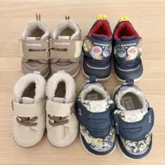 ベビーシューズ4足セット