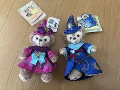 ダッフィー 10周年ぬいぐるみバッジ(2個セット)