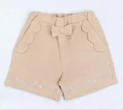 最終お値下げ✨シシュノン　SKAPE スカラップショートパンツ ベージュ 新品