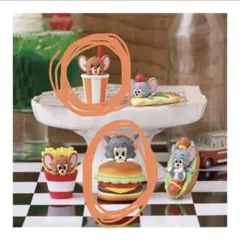 TOM and JERRY もぐもぐかくれんぼ３　ガチャガチャ　トム　ジェリー