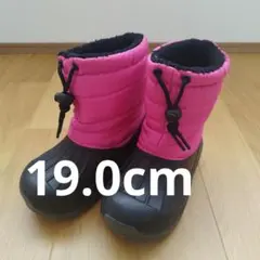 子供用スノーブーツ 19.0 雪遊び 長靴 キッズ 防寒 子ども用