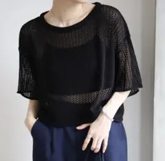 select MOCA 半袖サマーニット