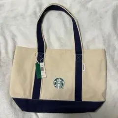 Starbucks スターバックス トートバッグ ネイビー2020福袋 未使用のサムネイル