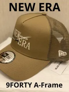 NEW ERA ニューエラ 9FORTY キャップ　ウインドロゴ　カーキのサムネイル