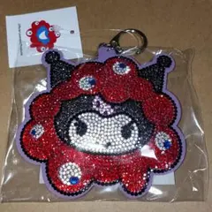 ミャクミャクなりきりキラキラレザーキーホルダー クロミ　EXPO2025