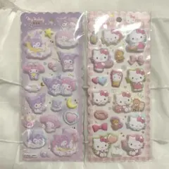 【正規品】サンリオ もちもちマシュマロシールシール キティ マイメロ クロミ