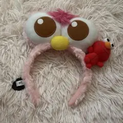 エルモ ぬいぐるみ付きモッピーカチューシャ