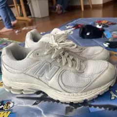 New Balance ホワイト スニーカー23㌢